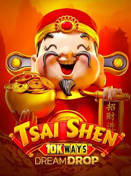 Tsai Shen 10K Ways Dream Drop Slot online at Dracula